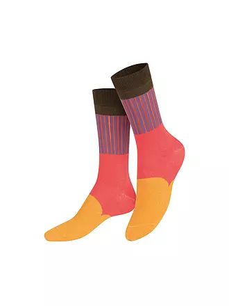 EAT MY SOCKS | Socken 36-45 SPICY TACO orangerotbraun | 